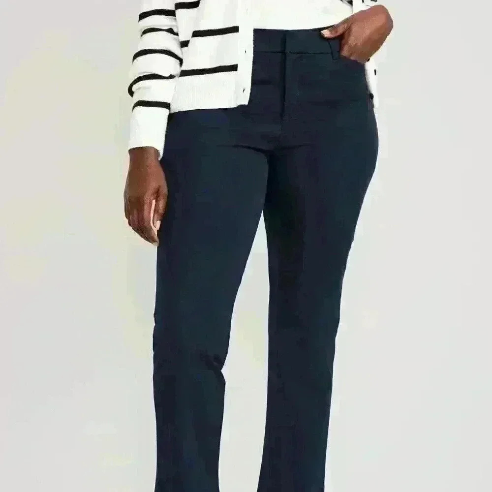 Old Navy High-Rise Pixie Never Fade Women's Pants - Size 0 - Navy